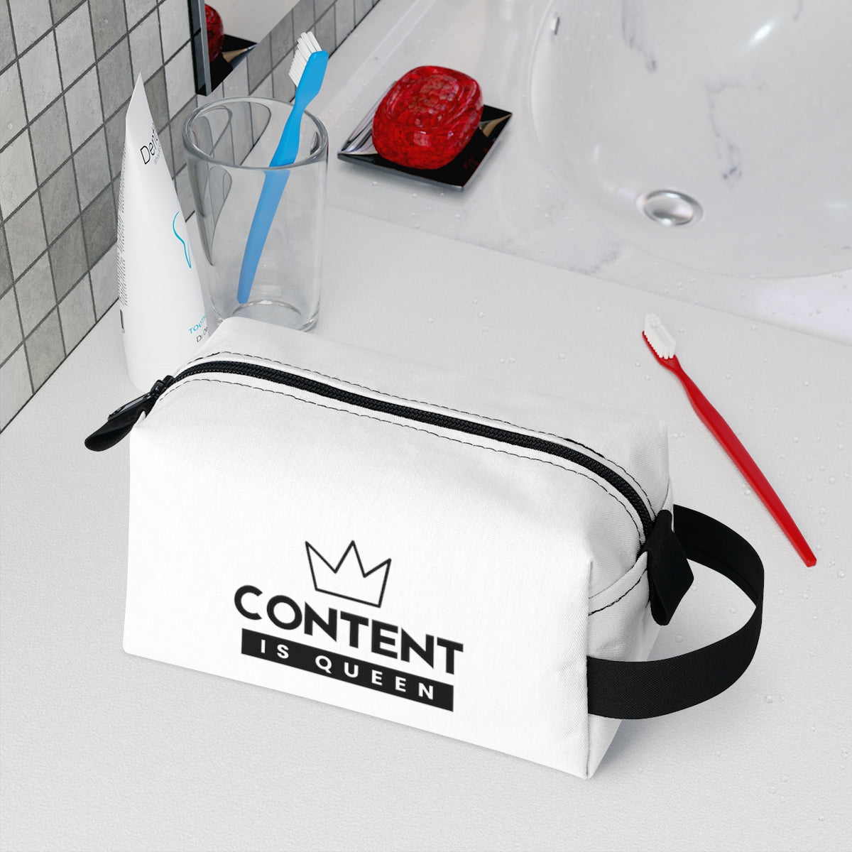 Toiletry Bag - Content is Queen