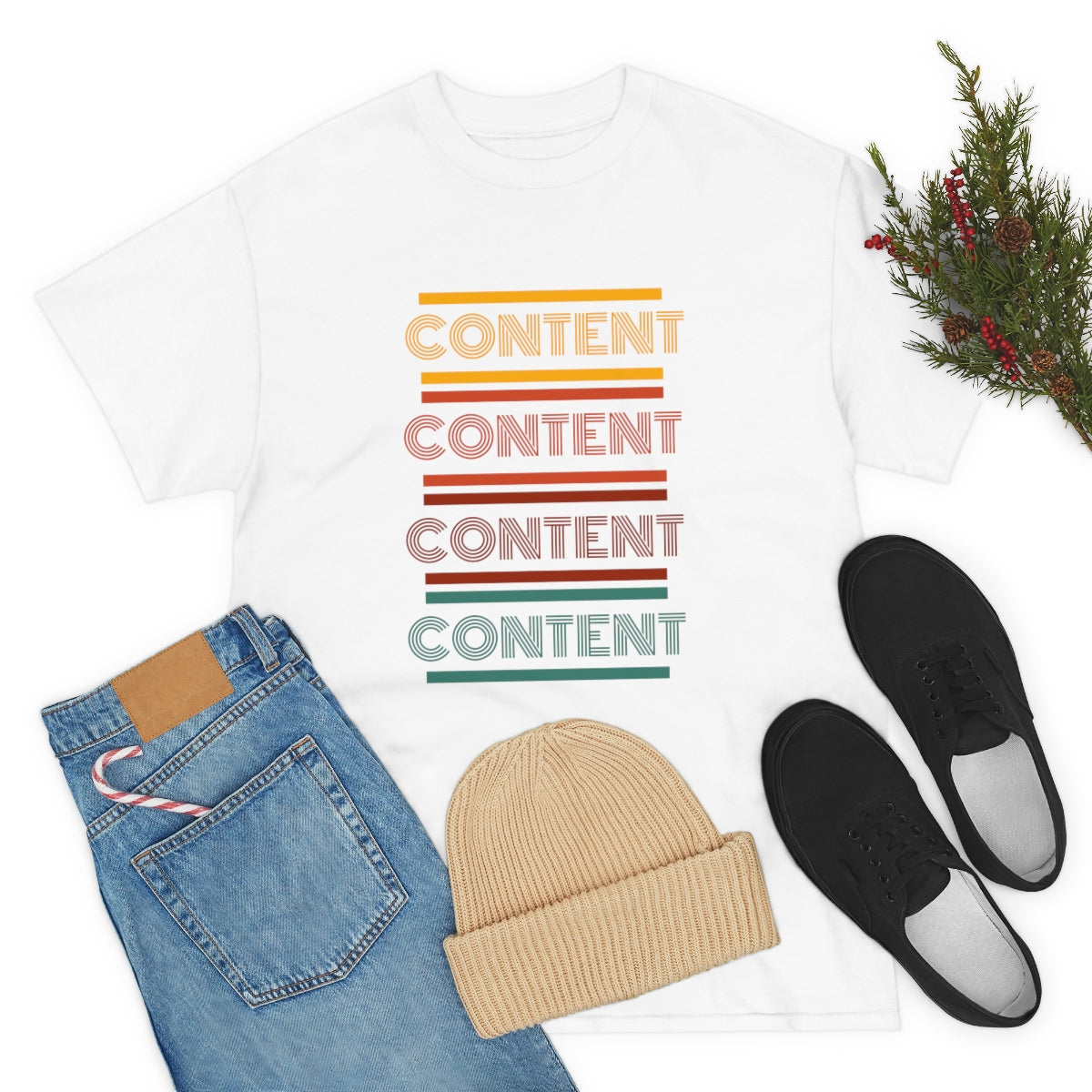 Heavy Cotton Tee - Content