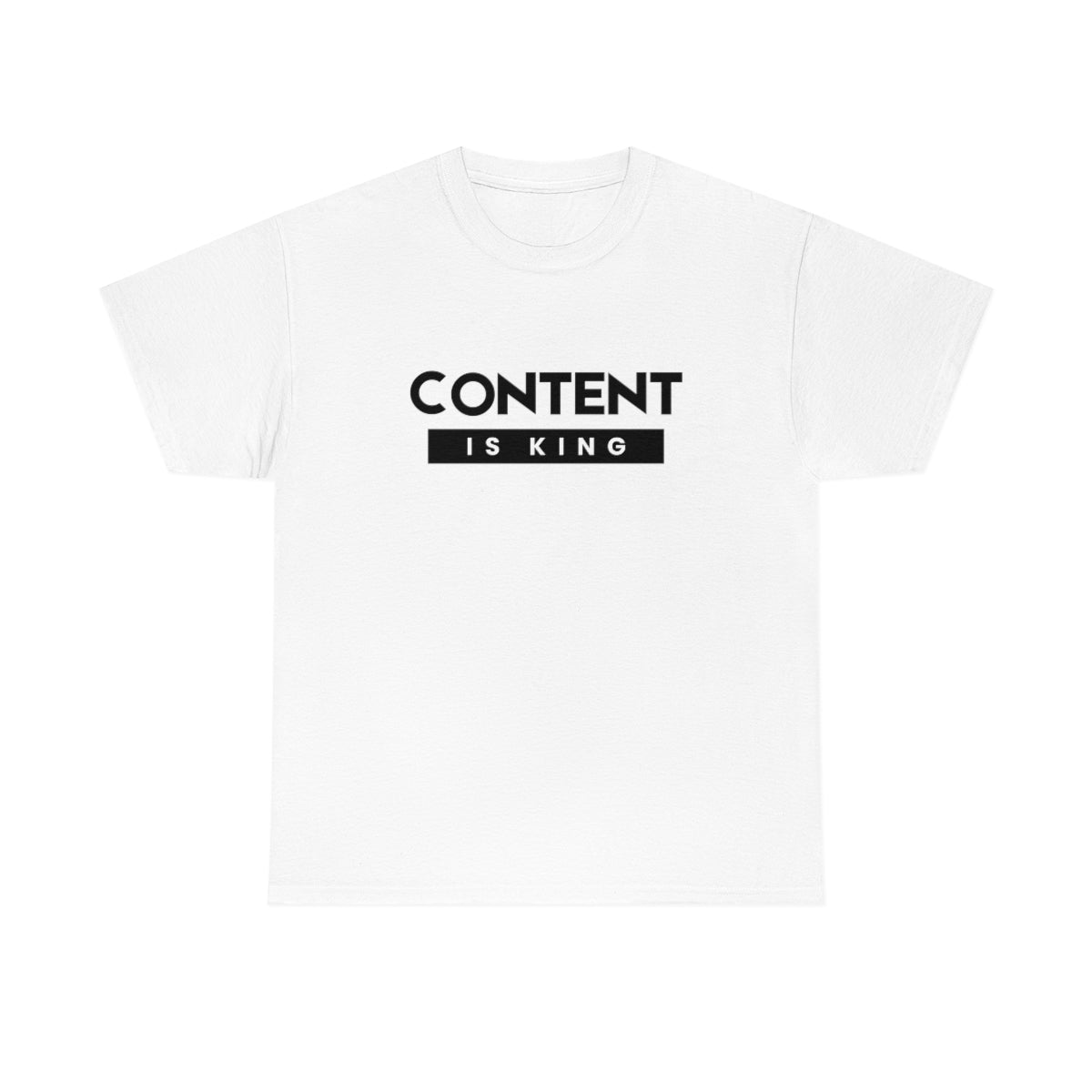 Heavy Cotton Tee - Content is King