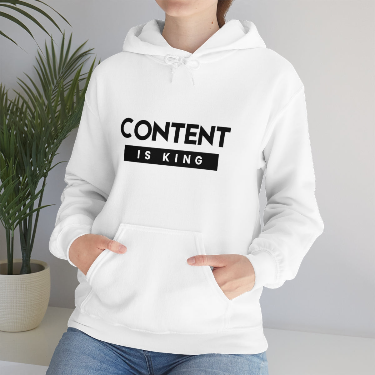Heavy Blend™ Hooded Sweatshirt - Content is King