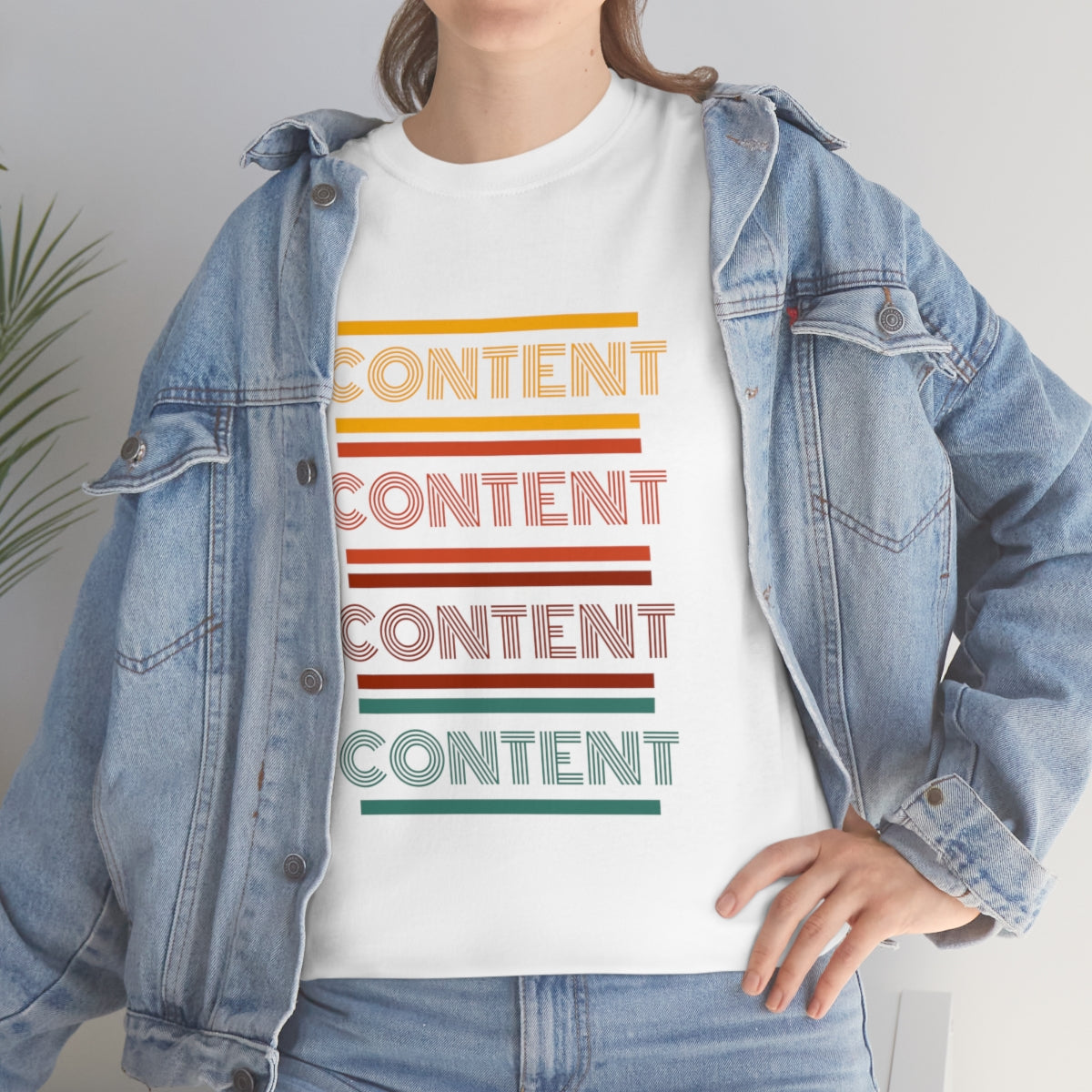 Heavy Cotton Tee - Content