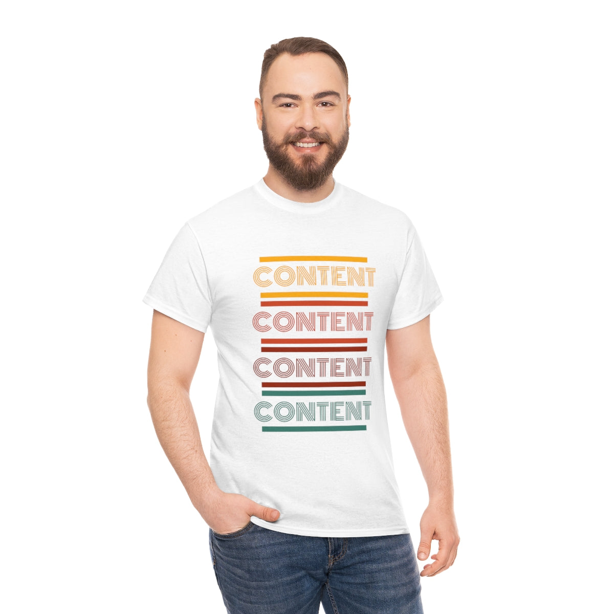 Heavy Cotton Tee - Content